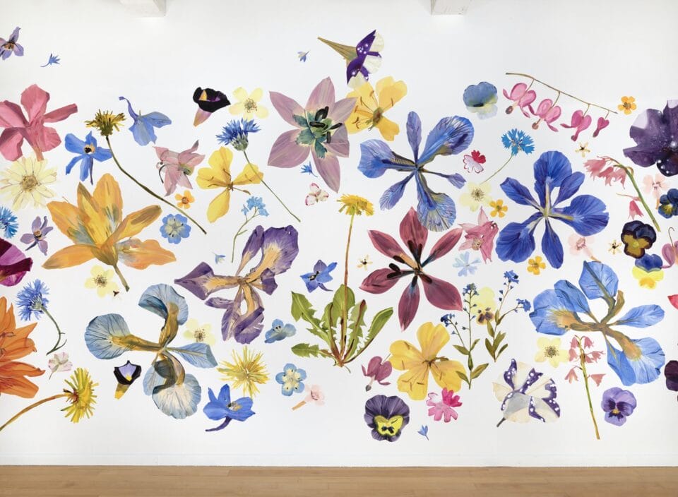 Hundreds of Huge Flowers Spring Forth in Carly Glovinski’s Monumental ‘Almanac’